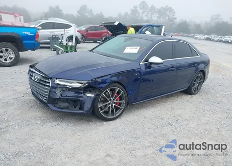 2018 Audi S4 3.0T Premium Plus from USA, damaged, VIN WAUB4AF49JA001234